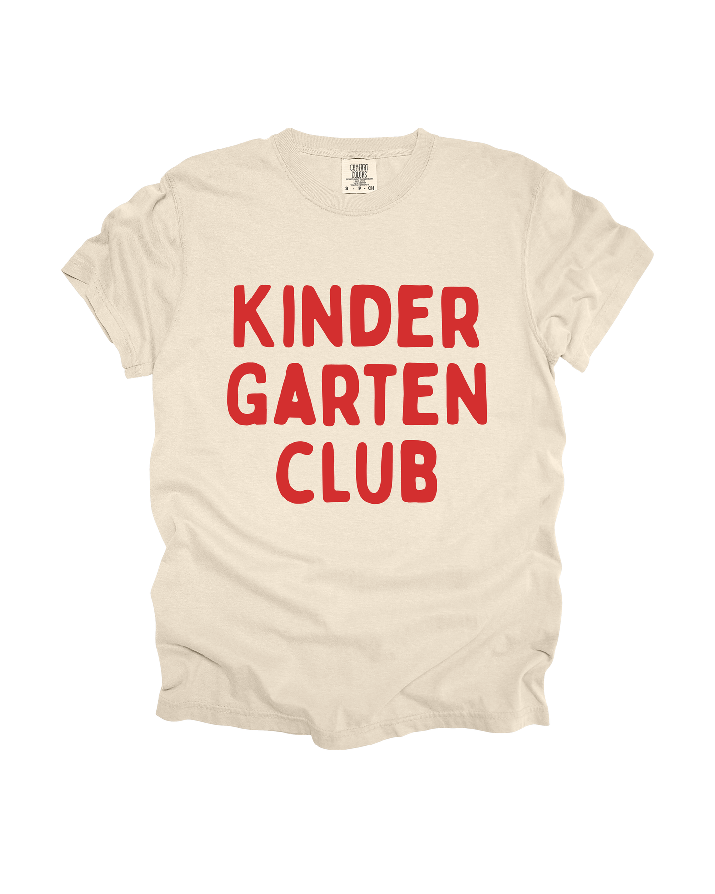 Kindergarten Club Adult Tee