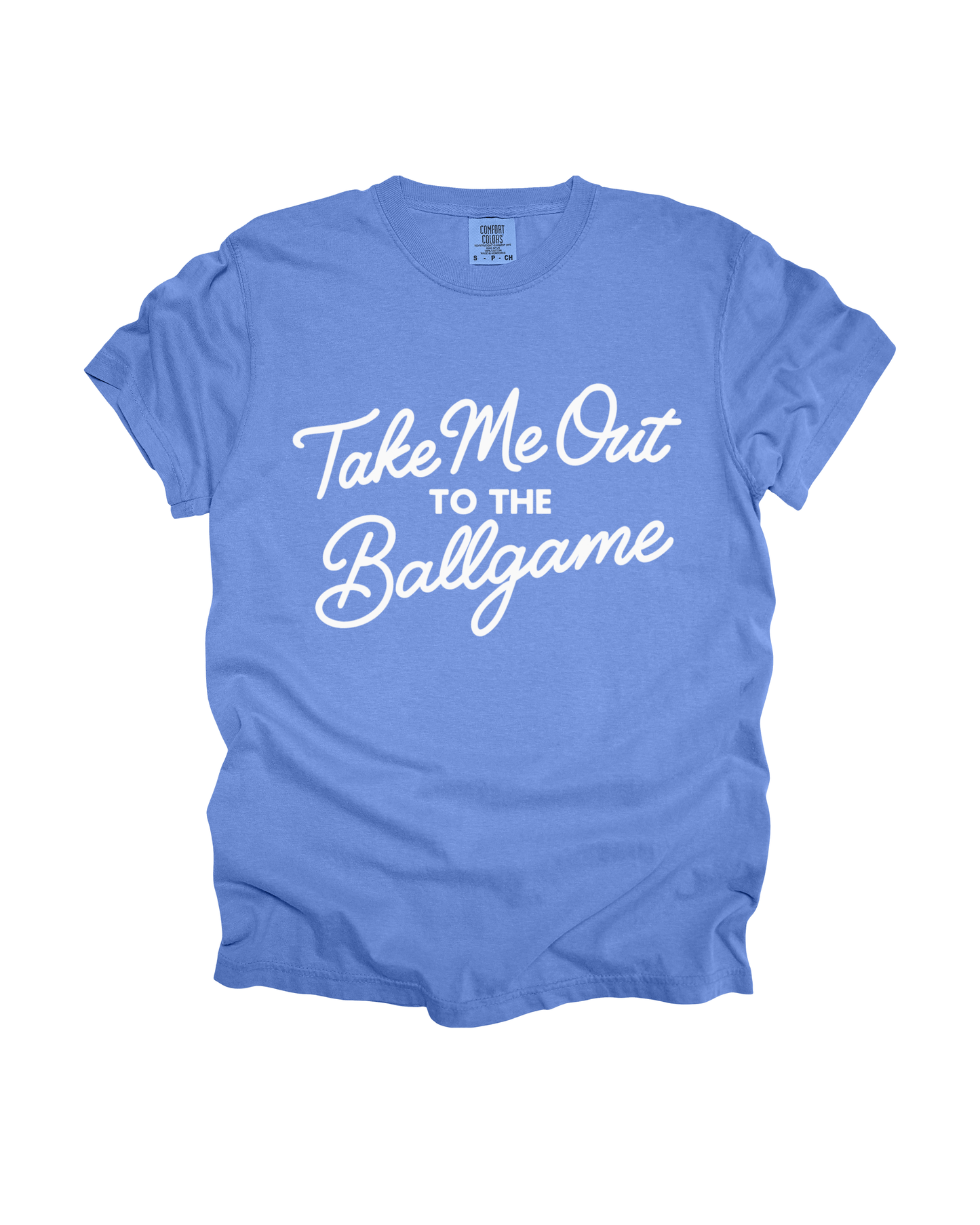 Take Me Out To The Ballgame Adult Tee