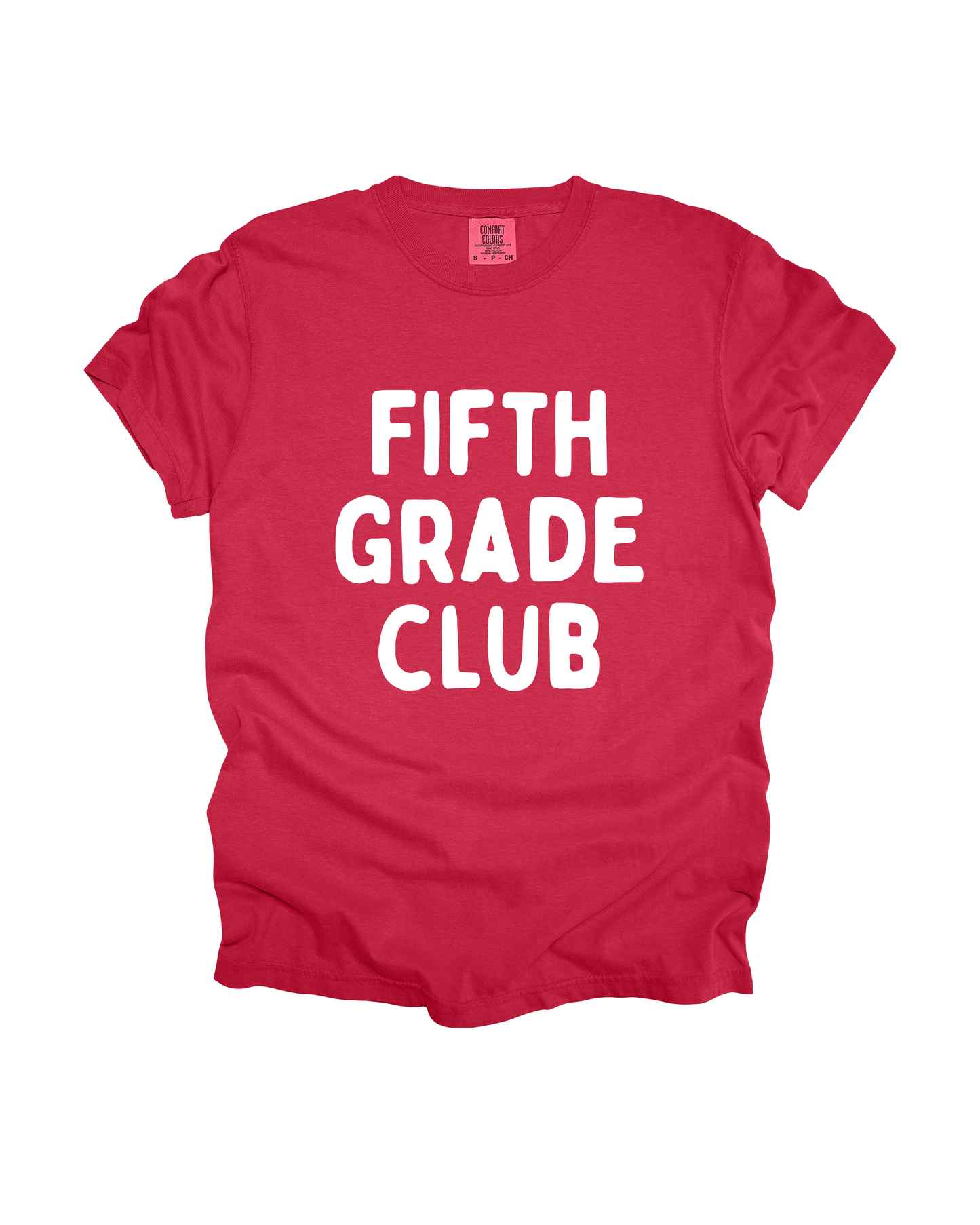 Fifth Grade Club Adult Tee