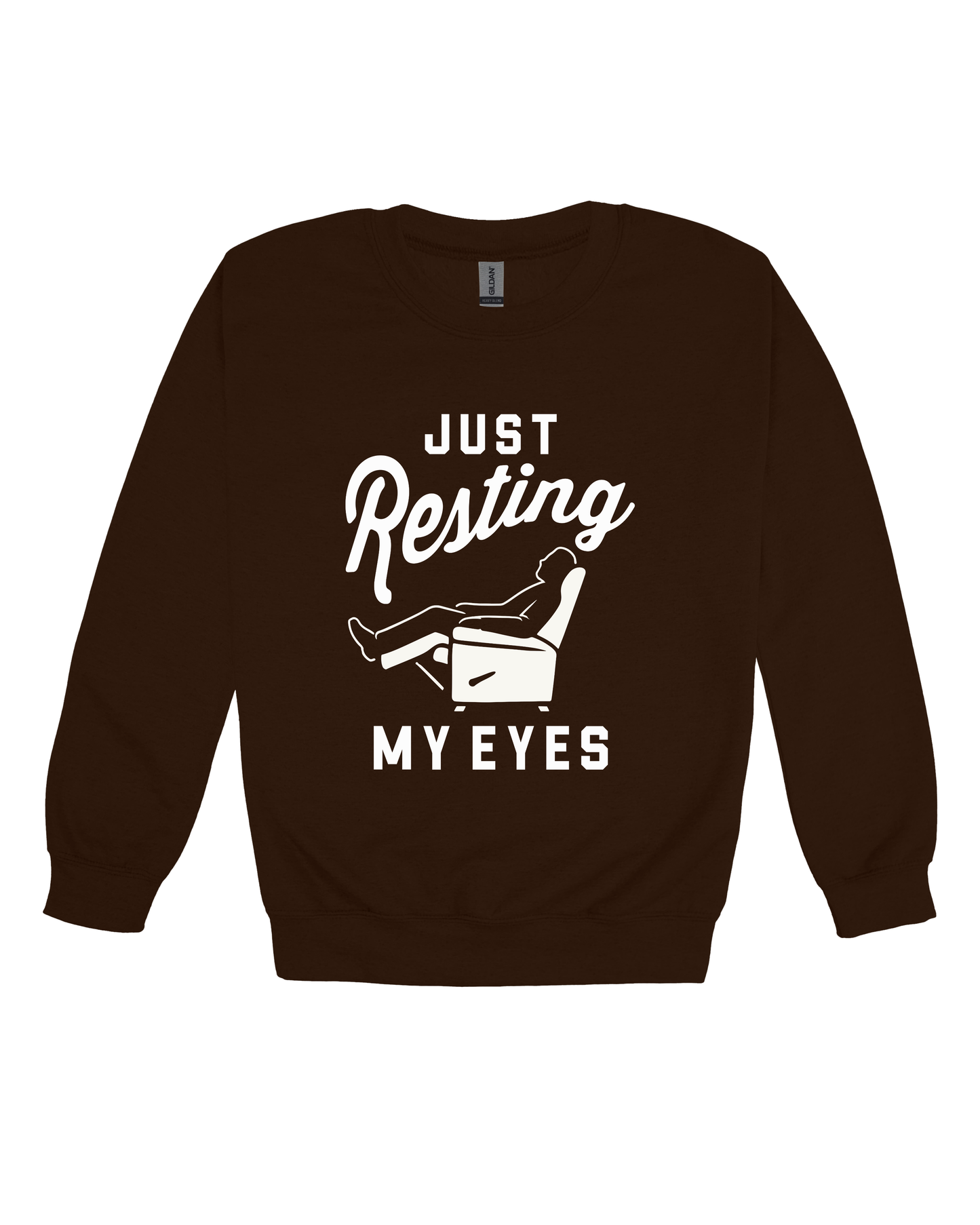 Just Resting My Eyes Adult Sweatshirt