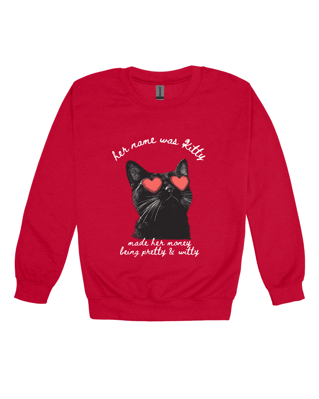 Her Name Was Kitty Adult Sweatshirt