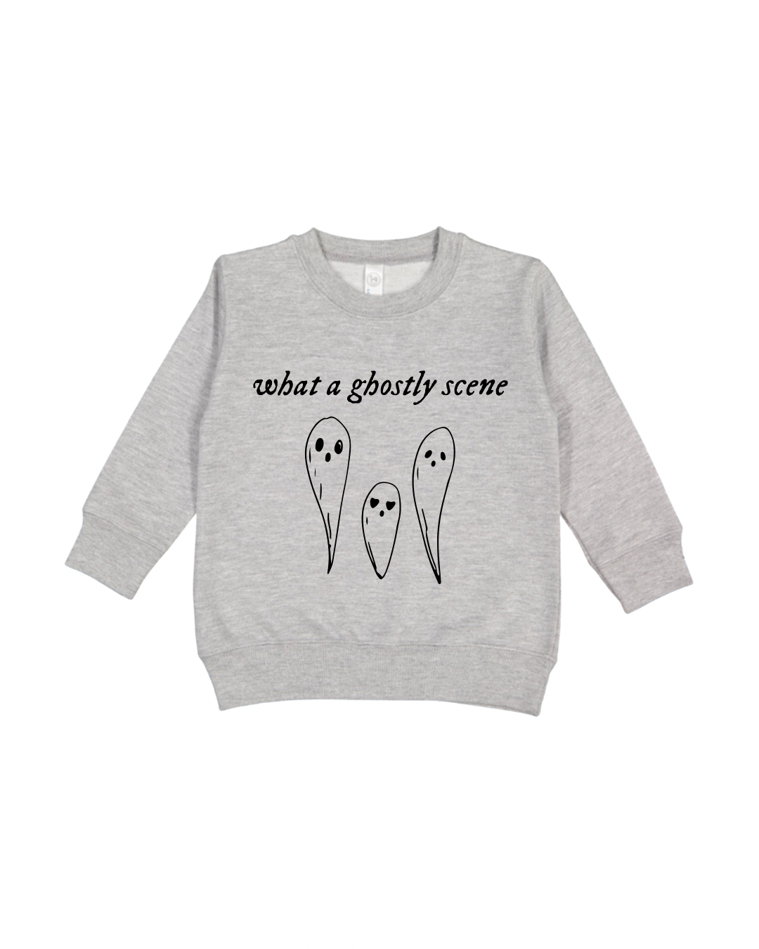 What A Ghostly Scene Toddler Sweatshirt