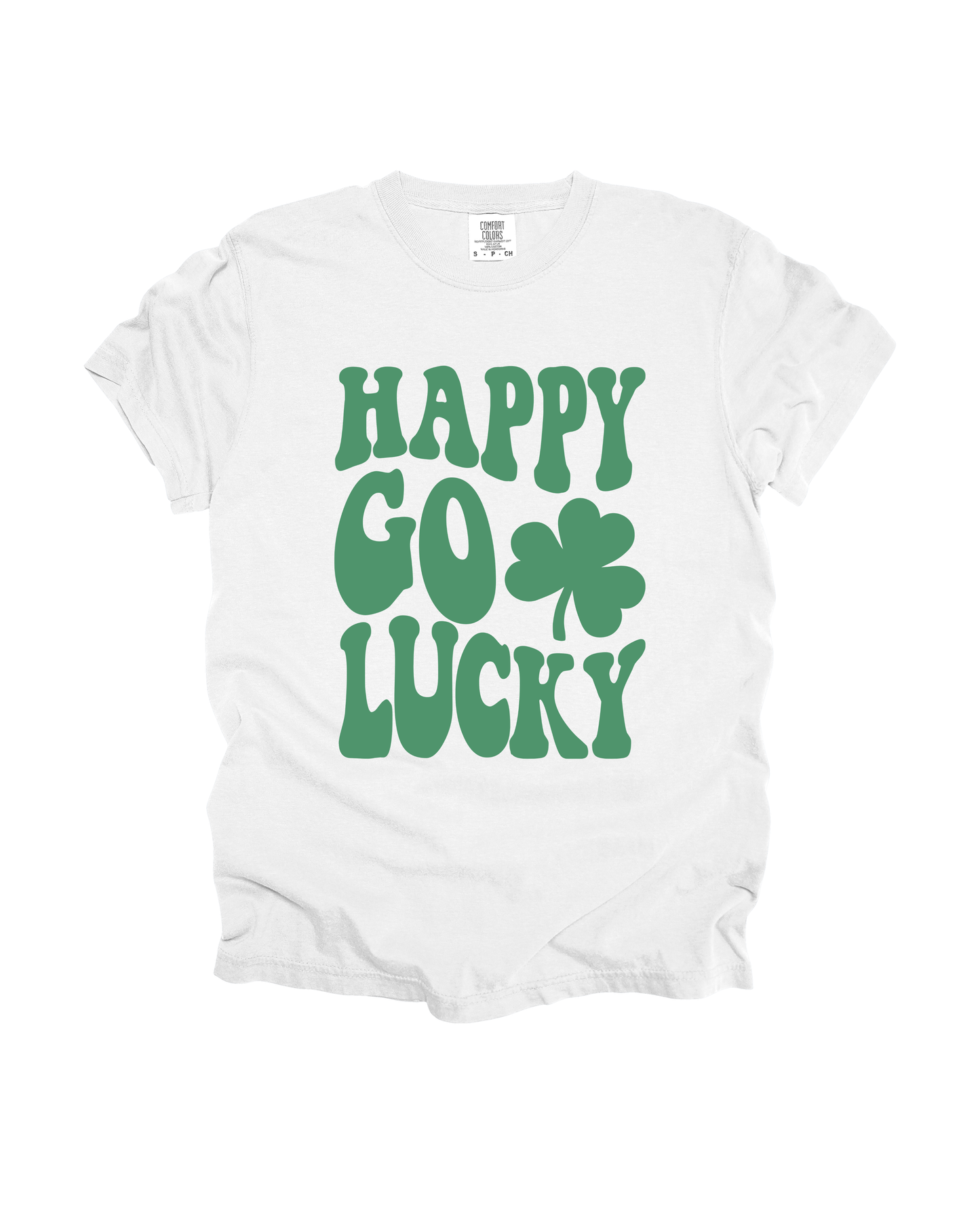 Happy Go Lucky Adult Tee