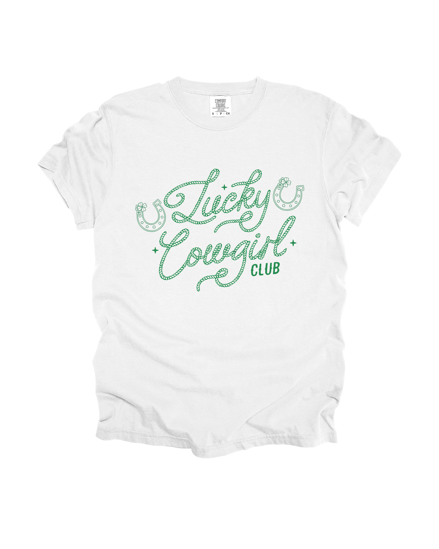 Lucky Cowgirl Club Adult Tee