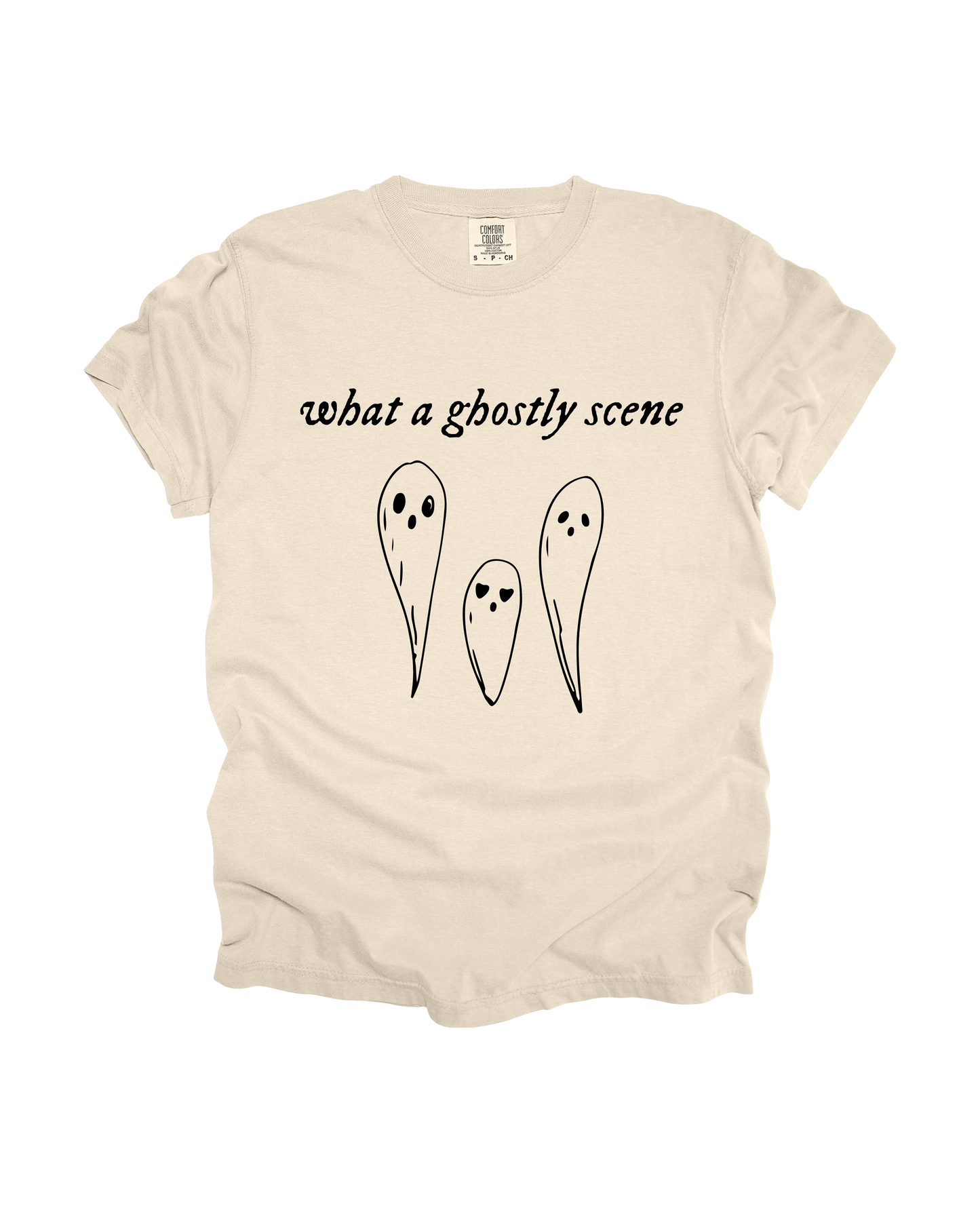 What A Ghostly Scene Adult Tee