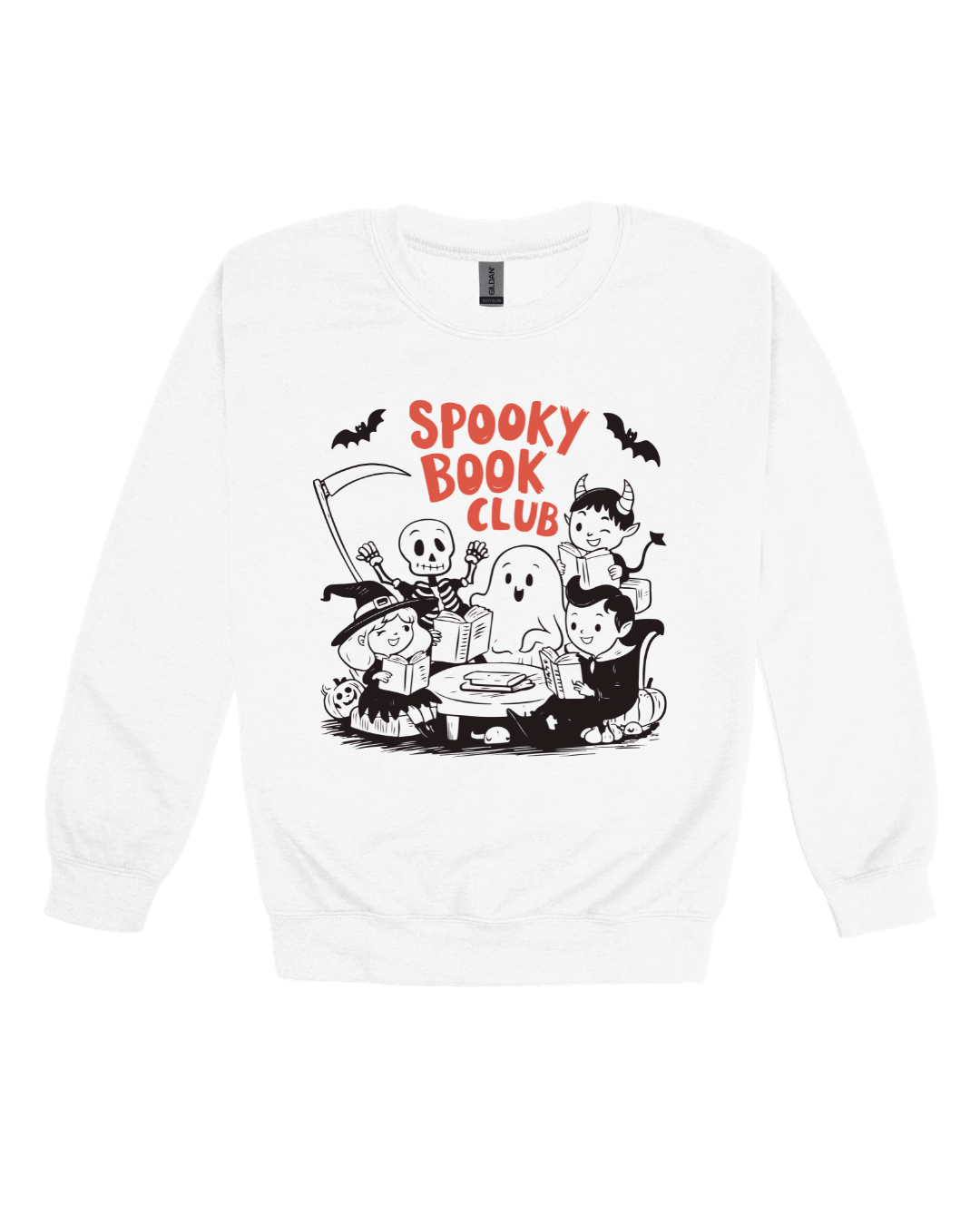Spooky Book Club Youth Sweatshirt