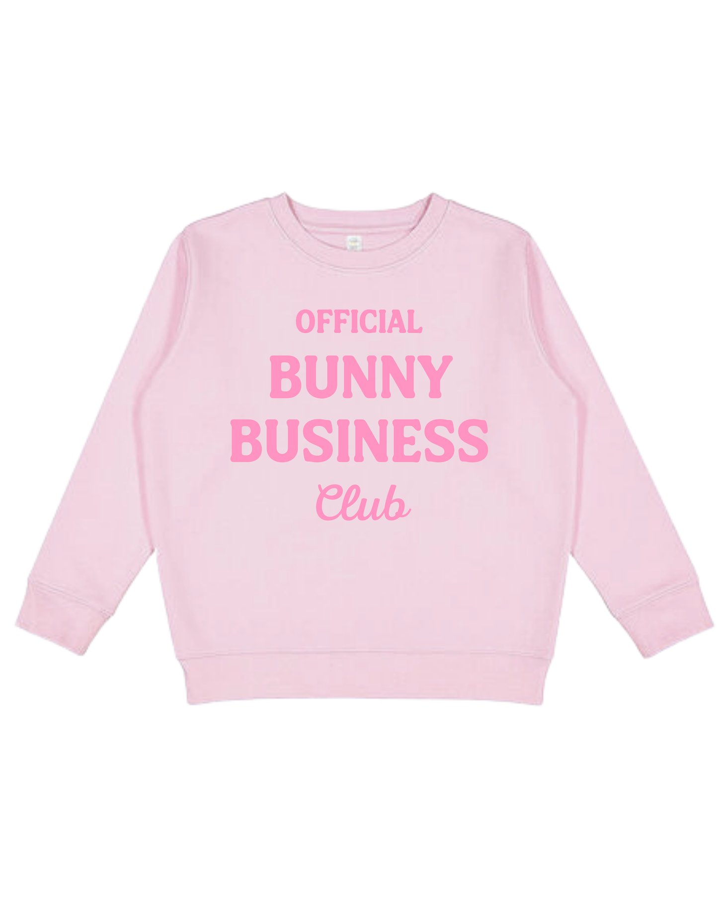 Official Bunny Business Club Youth Sweatshirt