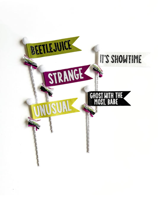 Beetlejuice Pennant Wand
