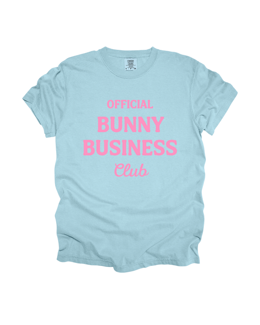 Official Bunny Business Club Adult Tee