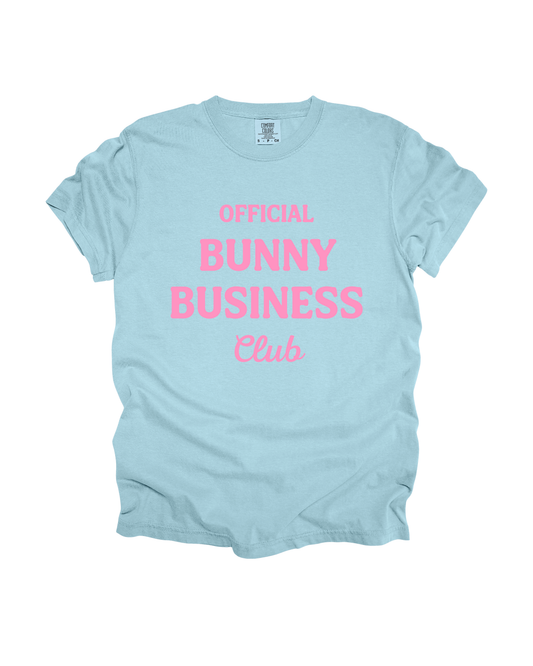 Official Bunny Business Club Adult Tee