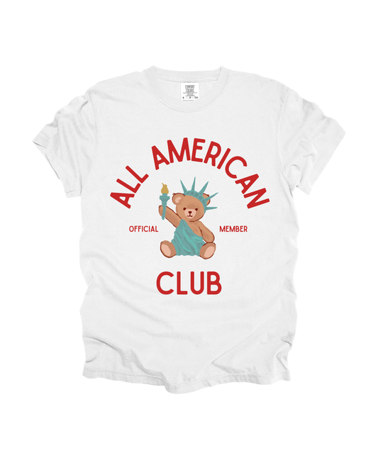 All American Club Adult Tee