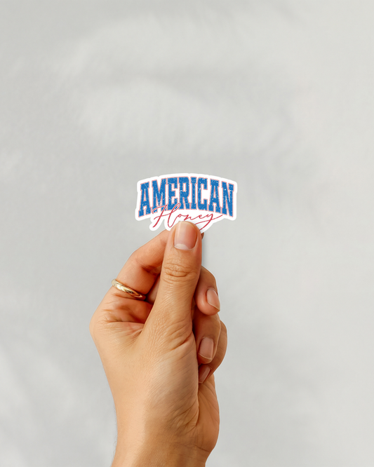 American Honey Vinyl Sticker