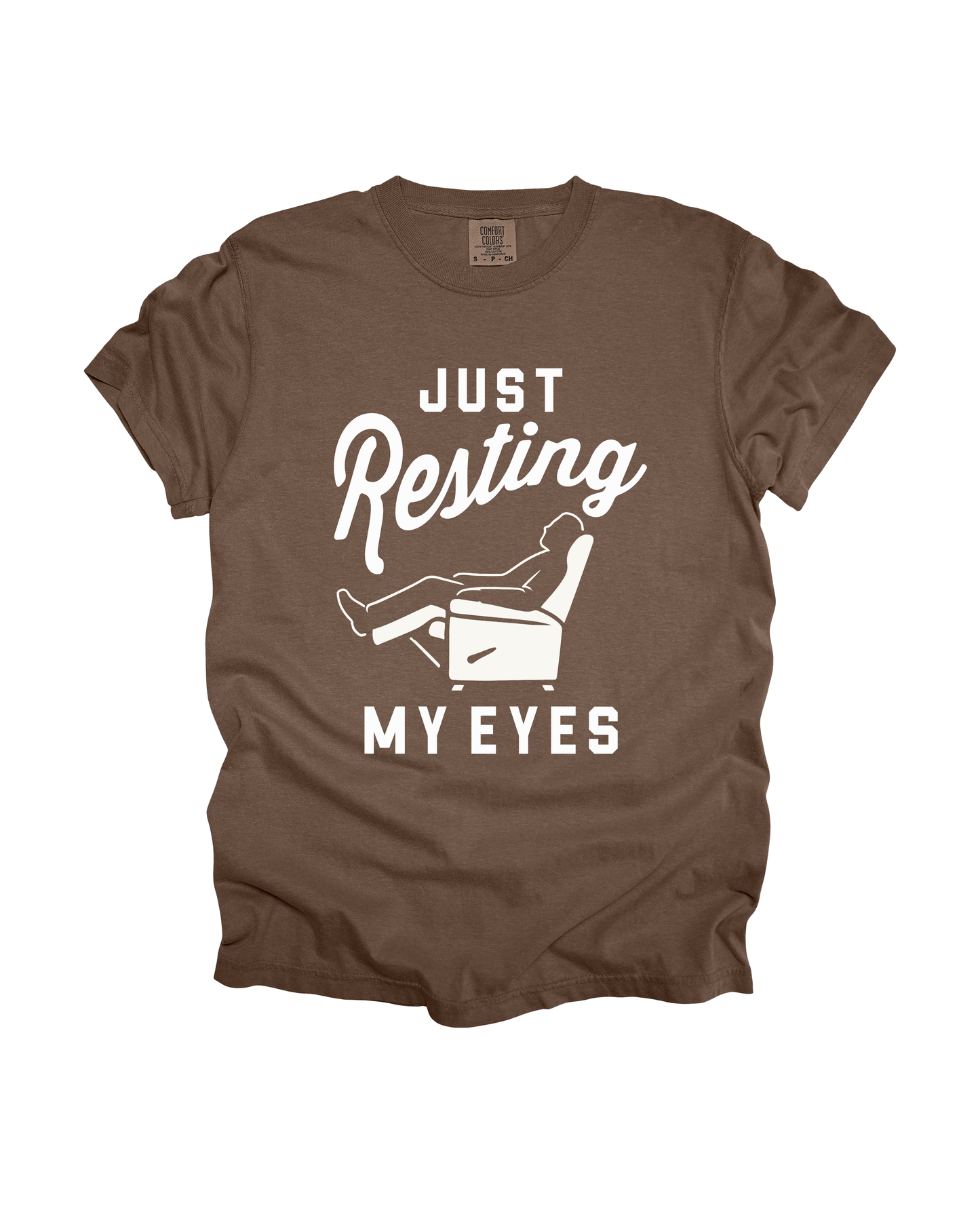Just Resting My Eyes Adult Tee