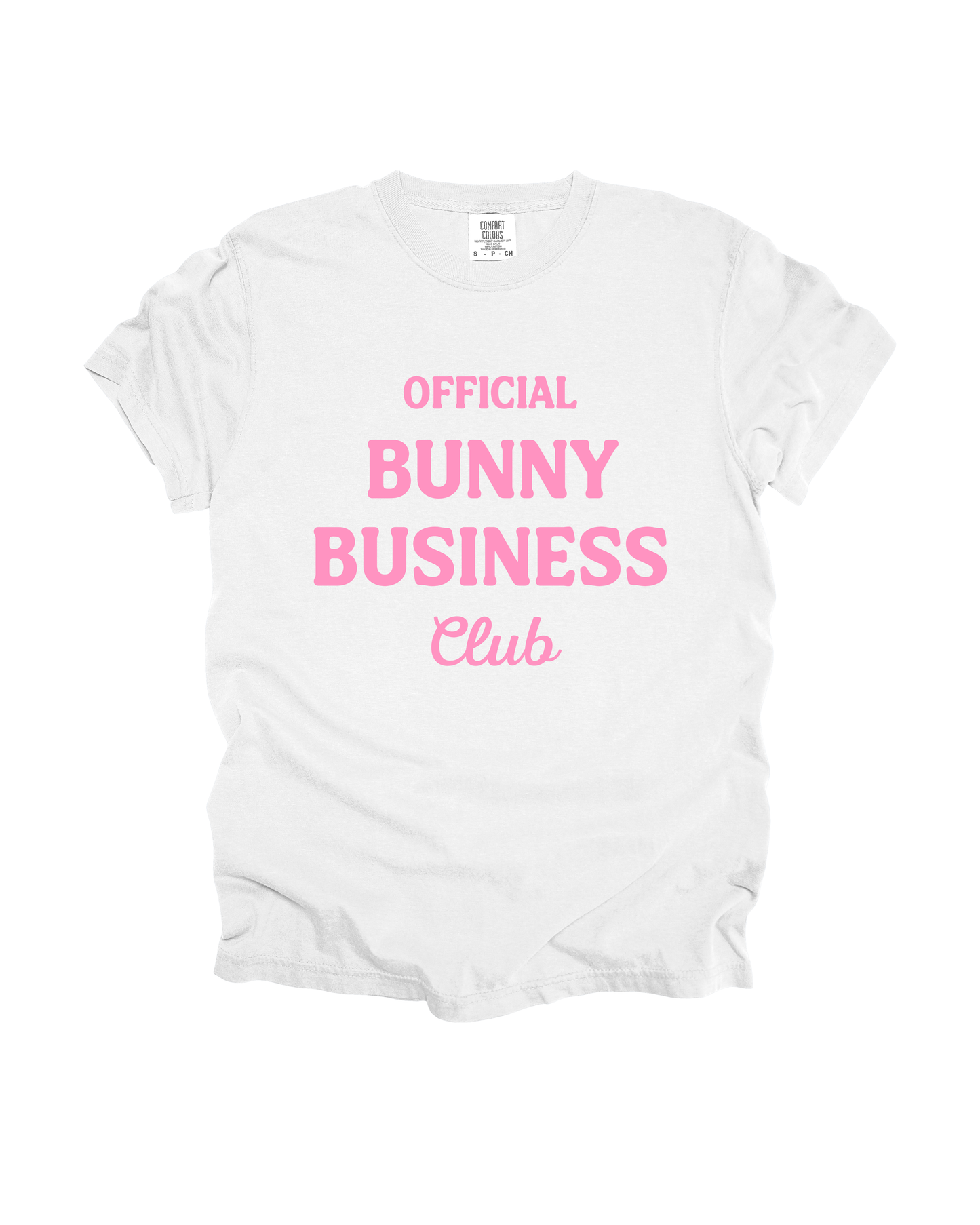 Official Bunny Business Club Adult Tee