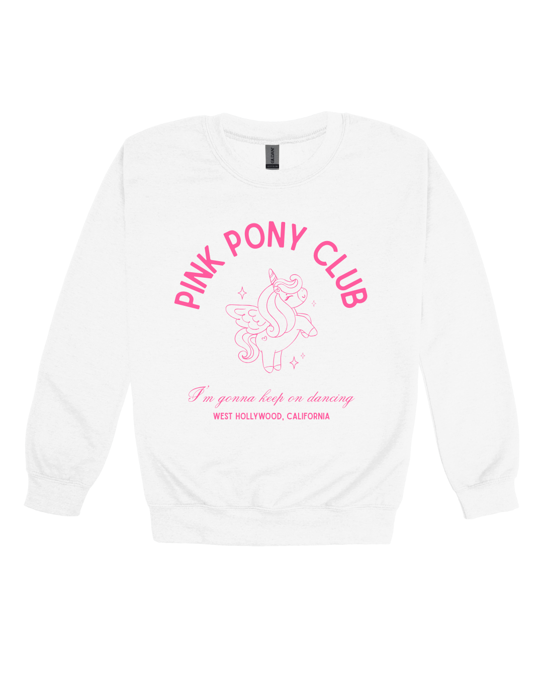 Pink Pony Club Adult Sweatshirt