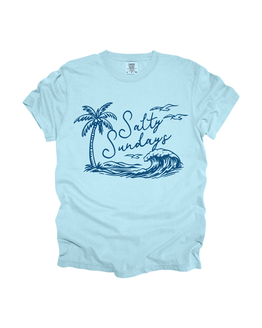 Salty Sundays Adult Tee
