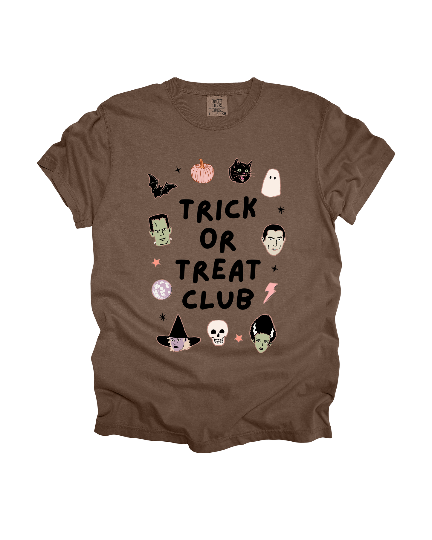 Trick Or Treat Club Adult Tee