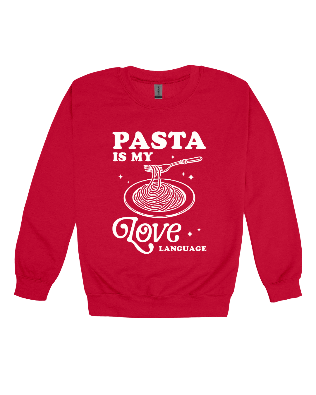 Pasta Is My Love Language Youth Sweatshirt