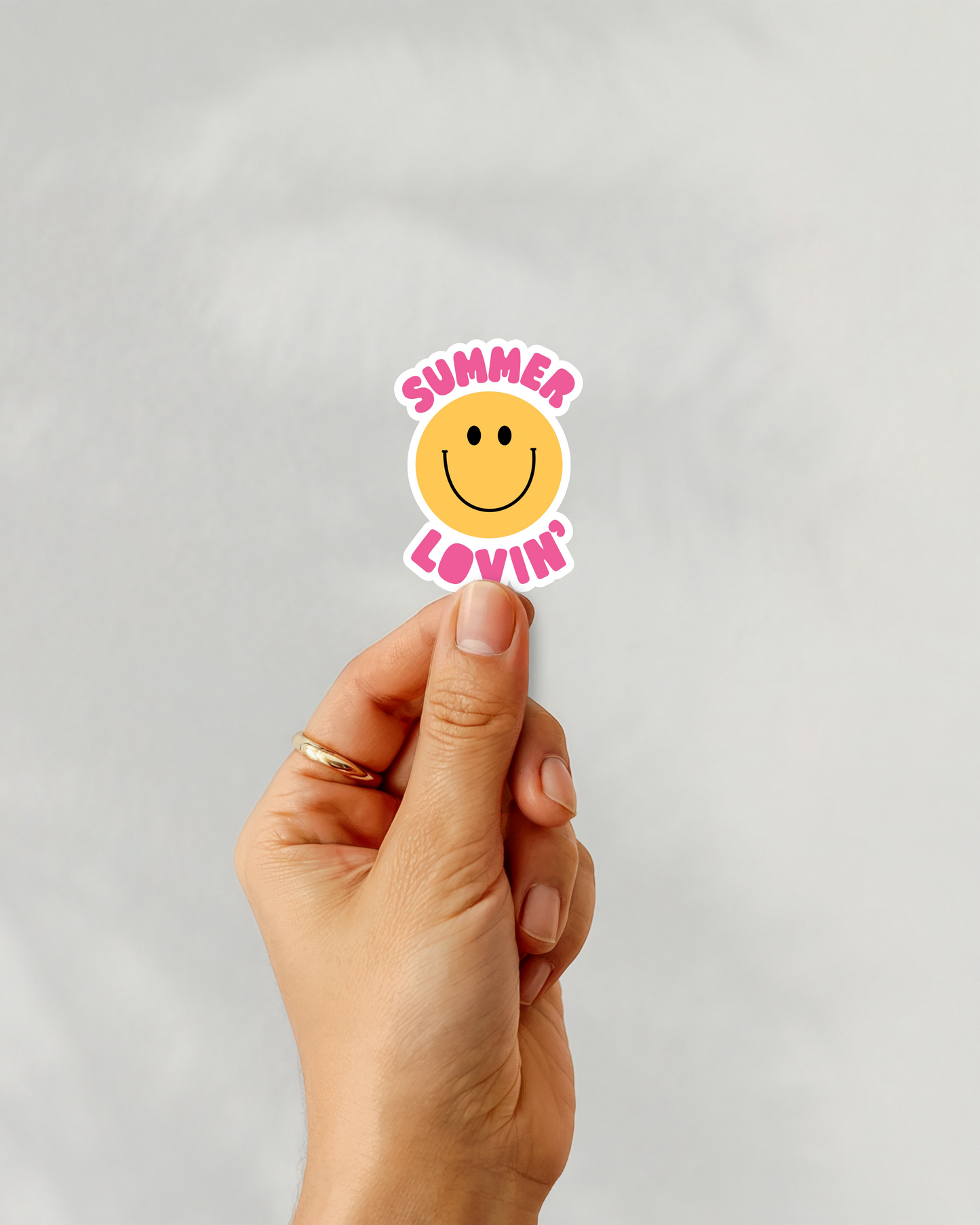 Summer Lovin’ Vinyl Sticker