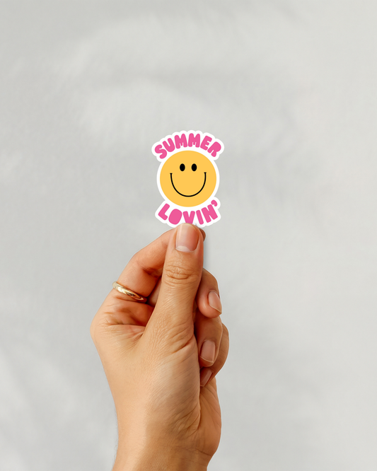 Summer Lovin’ Vinyl Sticker