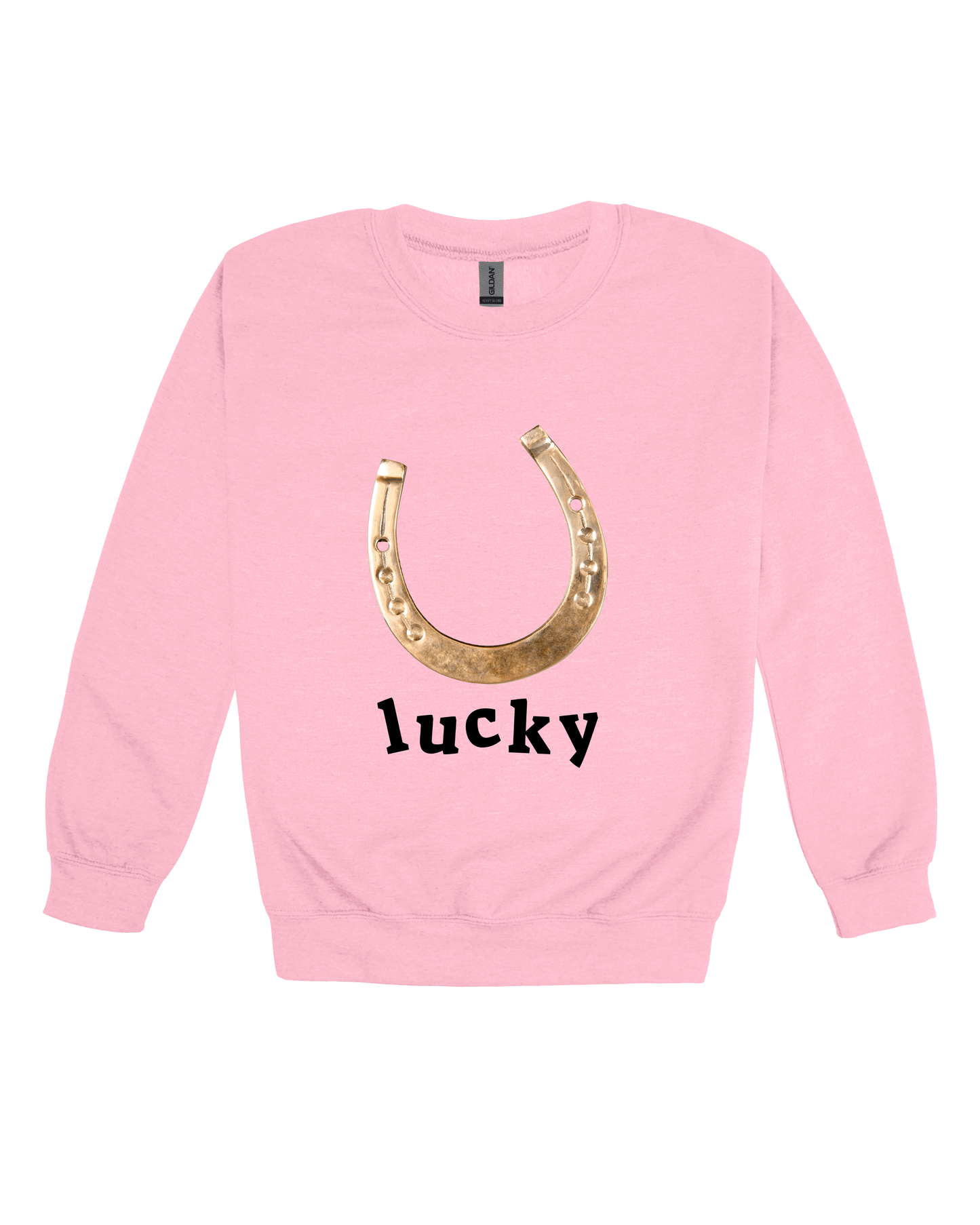 Lucky Horseshoe Adult Sweatshirt