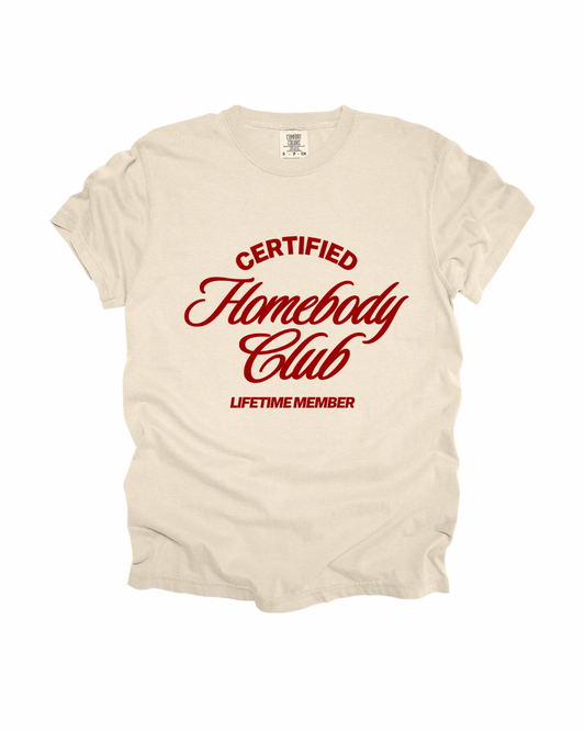Homebody Club Lifetime Member Adult Tee
