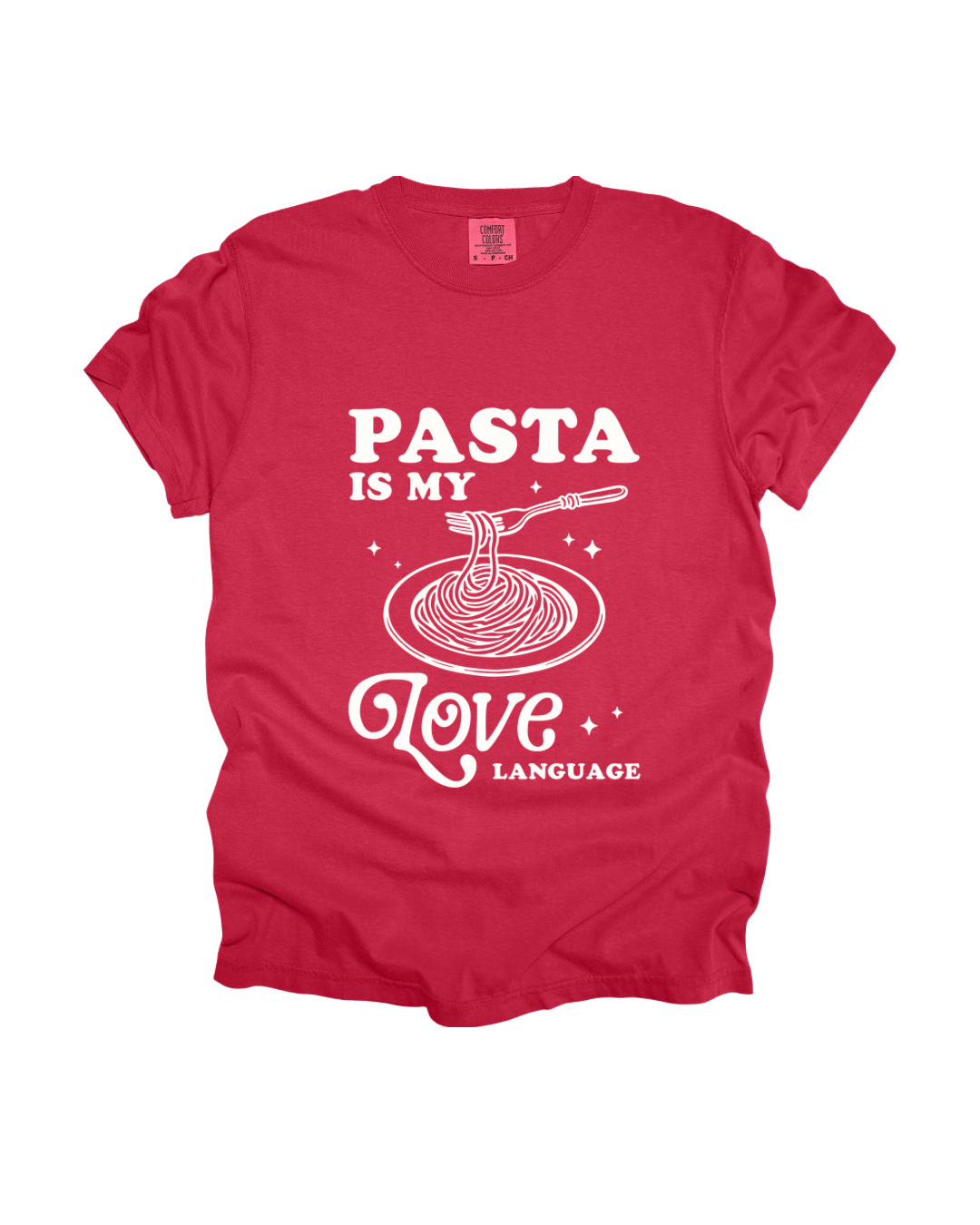 Pasta Is My Love Language Adult Tee