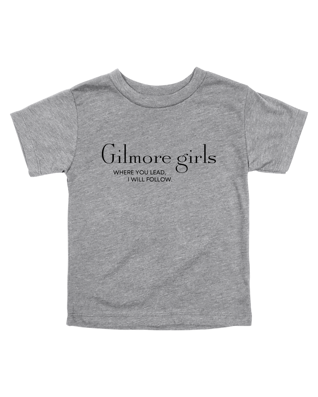 Gilmore Girls Where You Lead Youth Tee