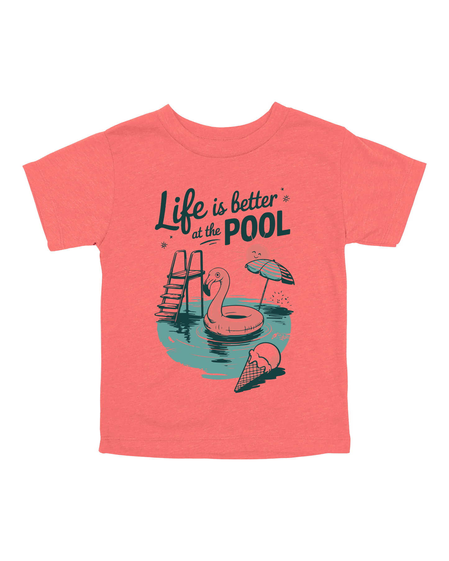 Life Is Better At The Pool Youth Tee