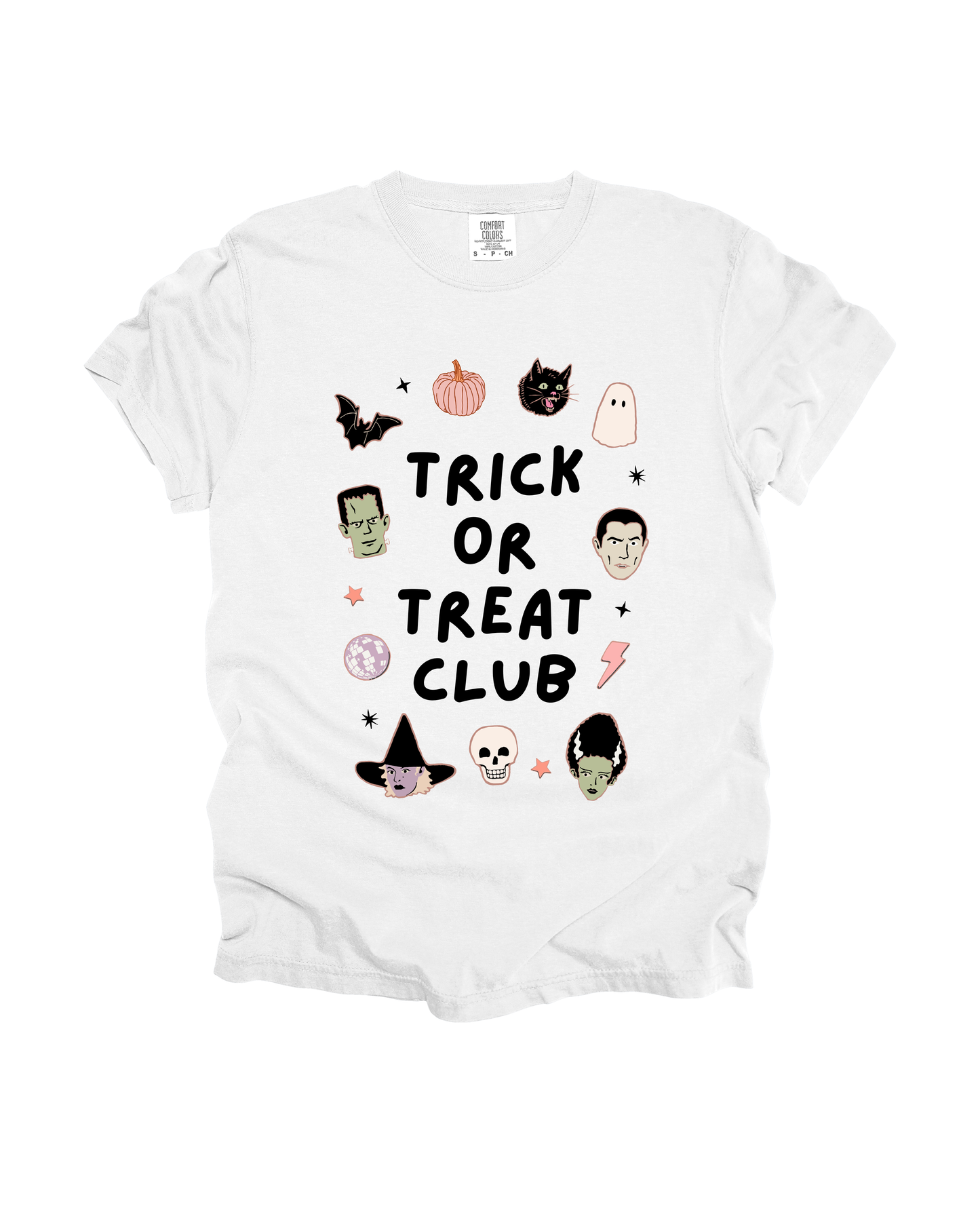 Trick Or Treat Club Adult Tee