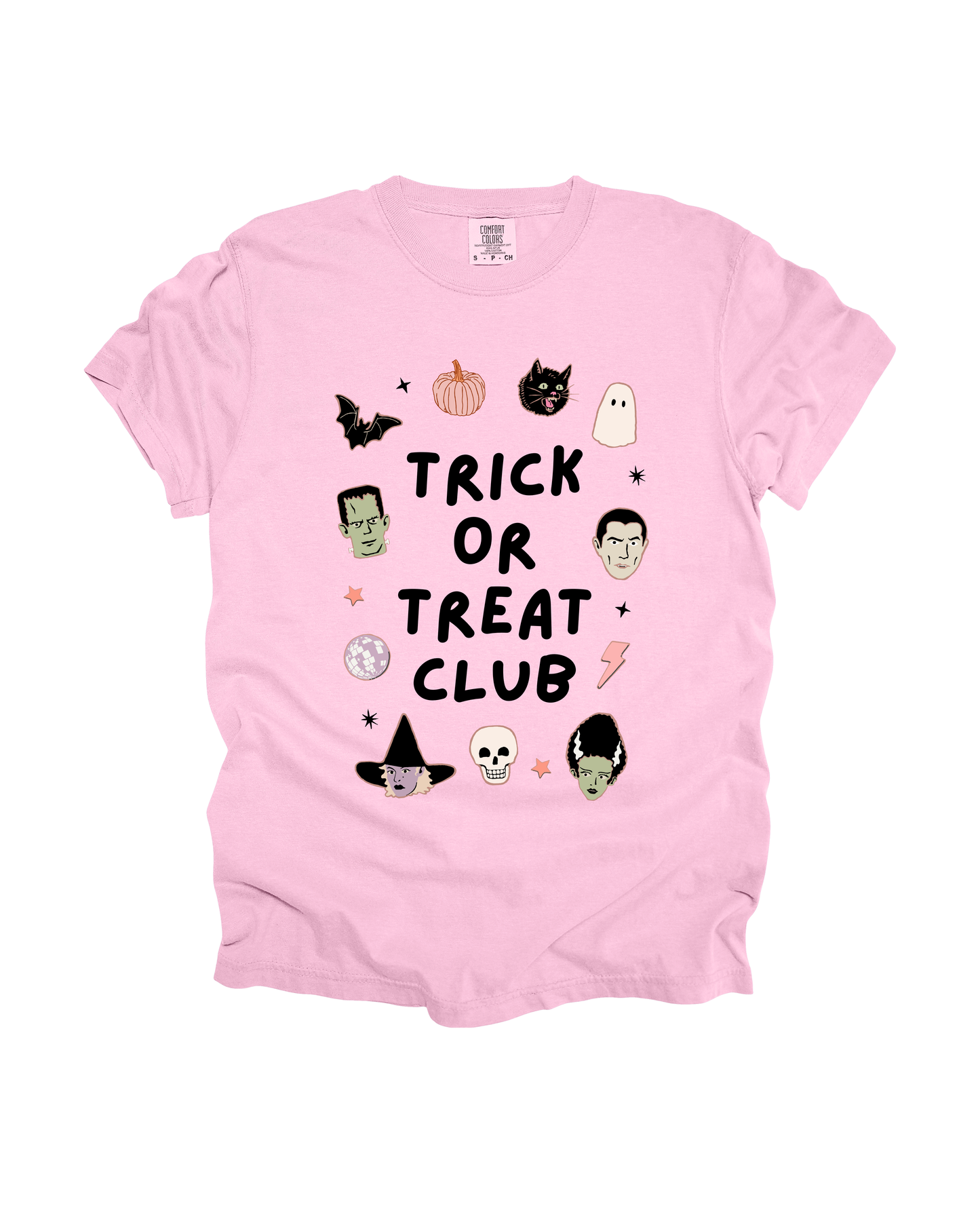 Trick Or Treat Club Adult Tee