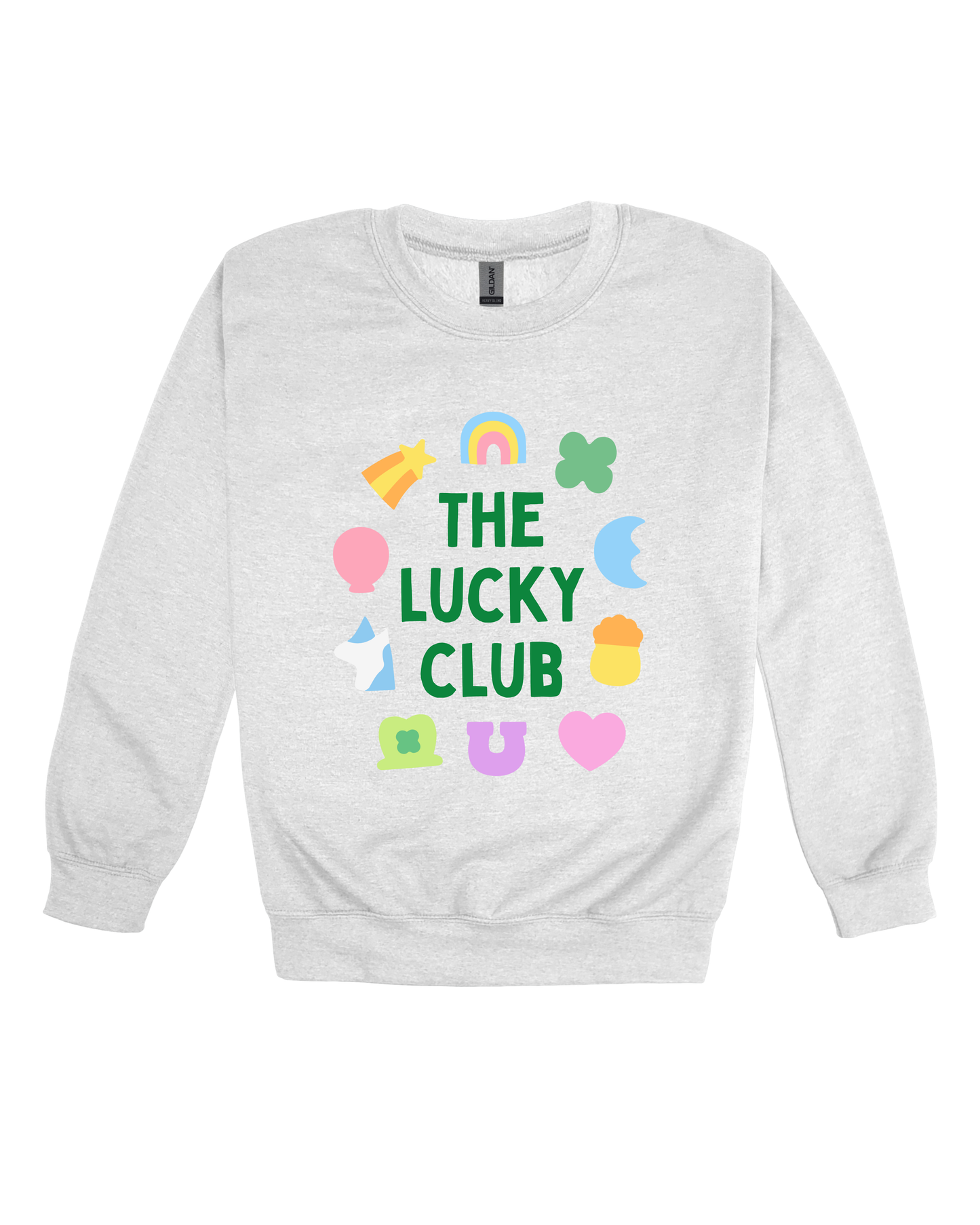 The Lucky Club Marshmallows Adult Sweatshirt