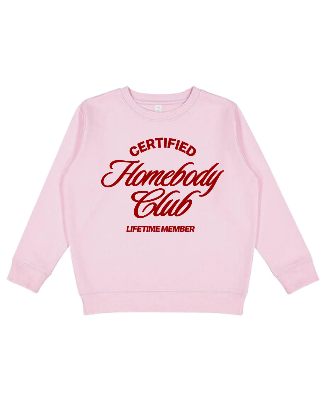 Homebody Club Lifetime Member Youth Sweatshirt
