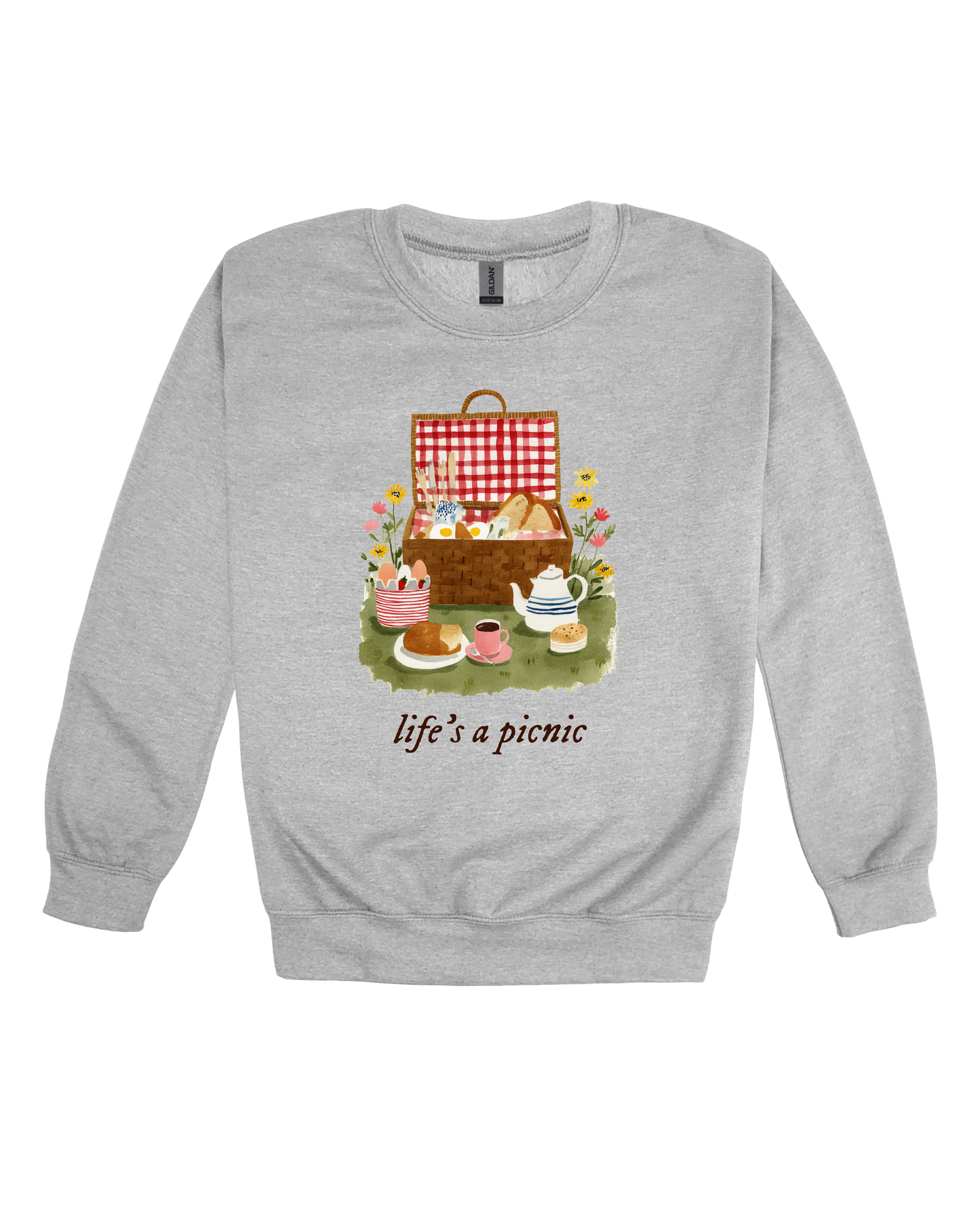 Life’s A Picnic Adult Sweatshirt
