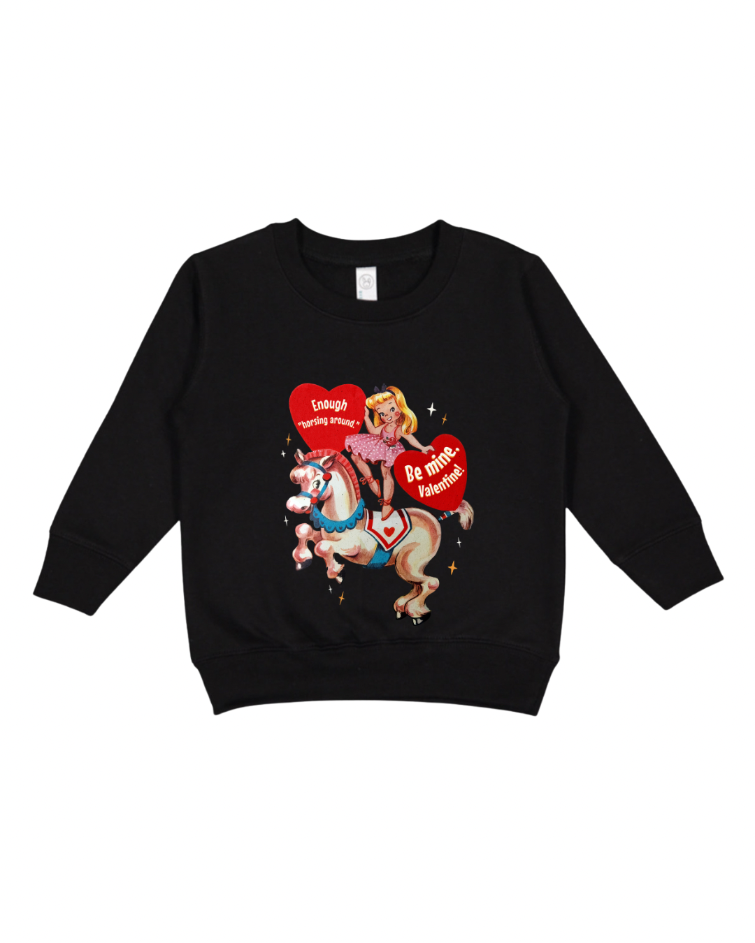Horsing Around Toddler Sweatshirt