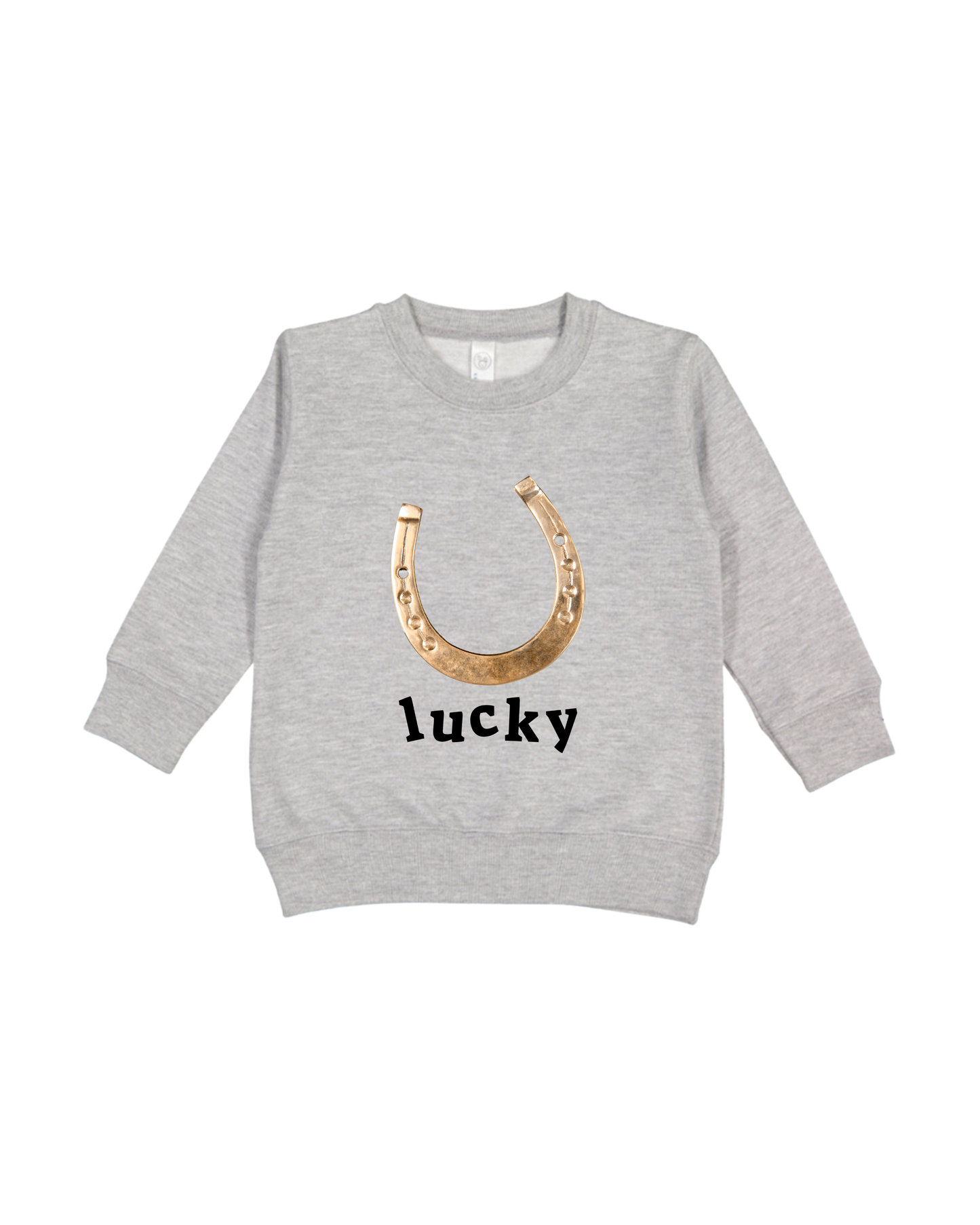 Lucky Horseshoe Toddler Sweatshirt