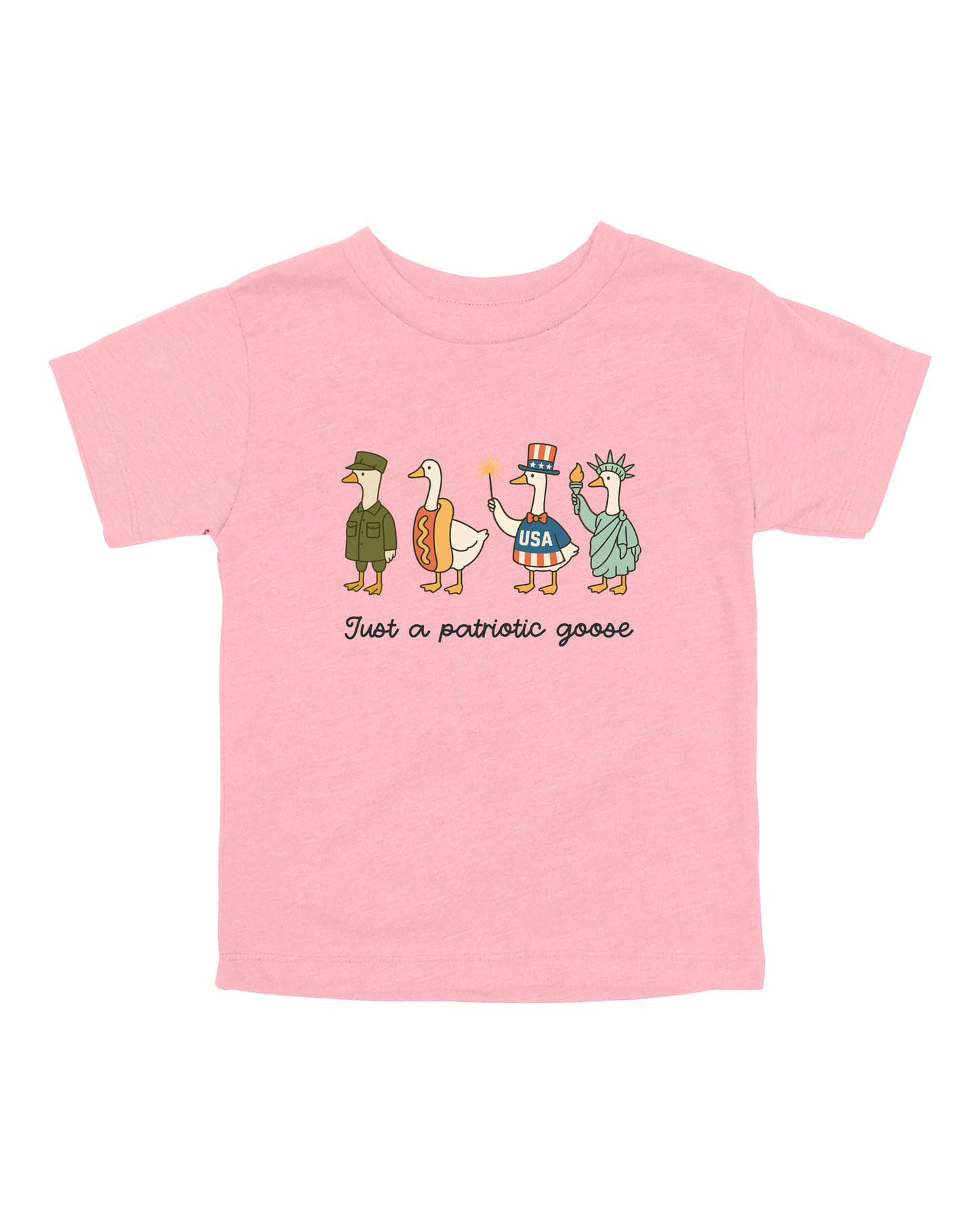 Just A Patriotic Goose Youth Tee