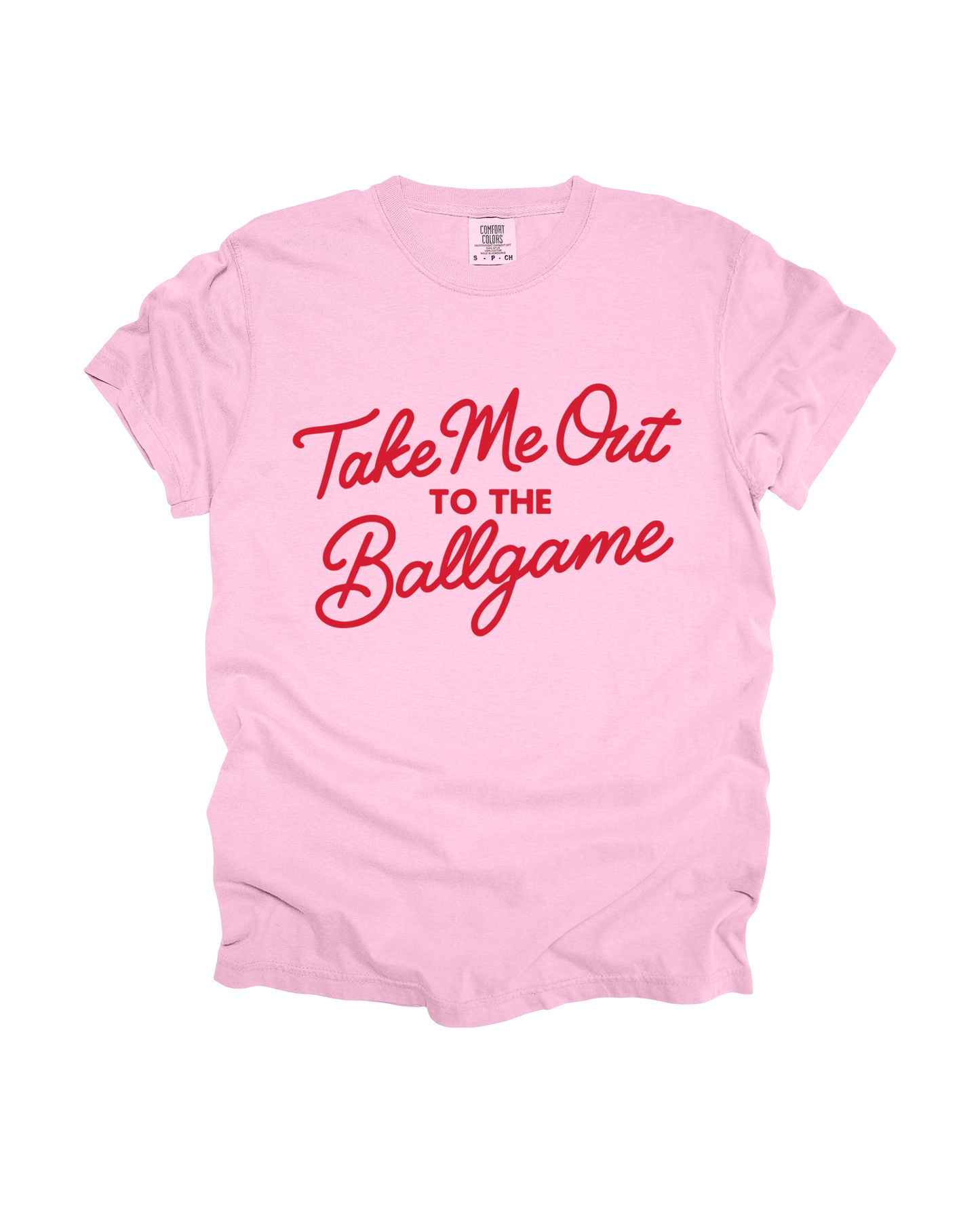 Take Me Out To The Ballgame Adult Tee
