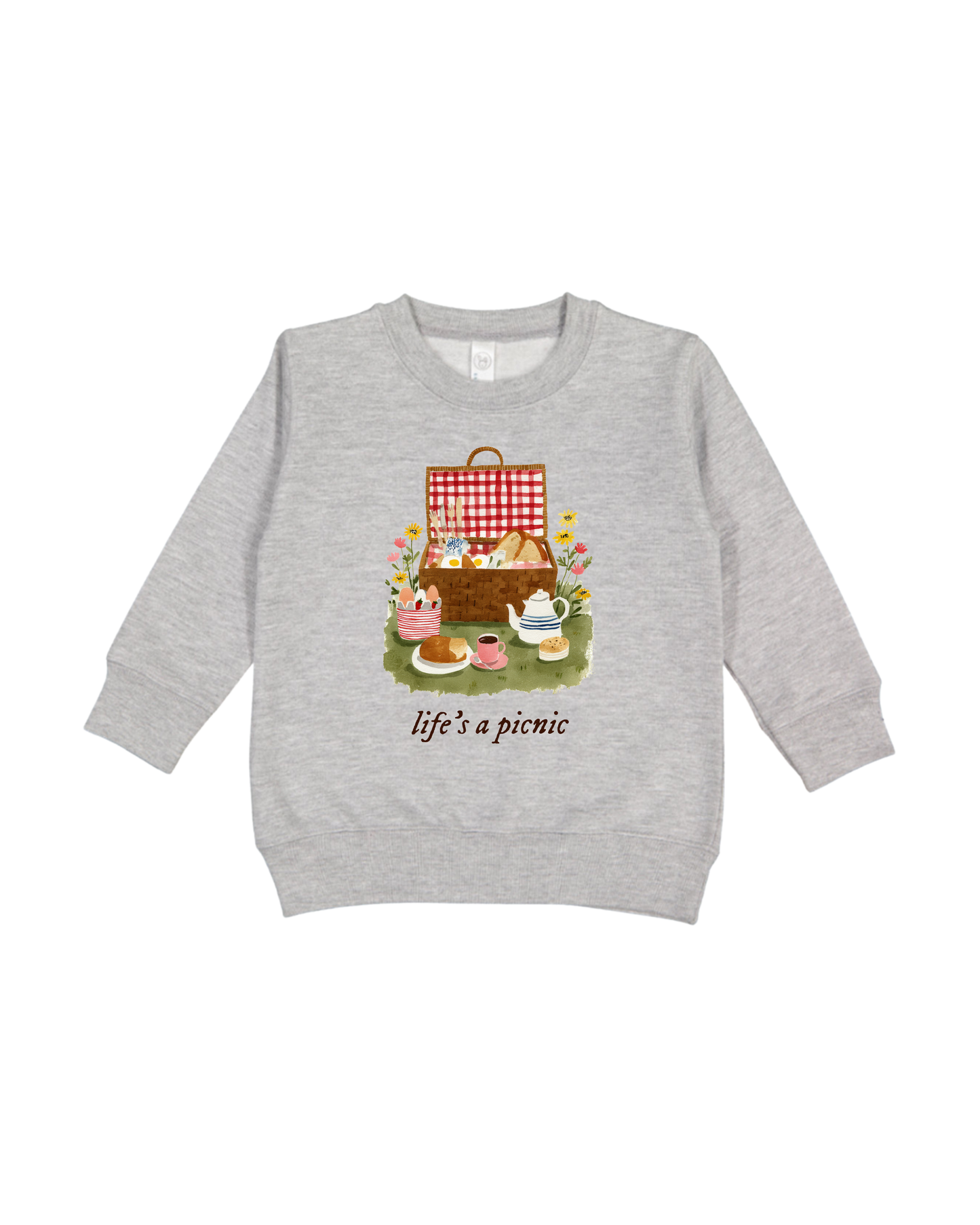 Life’s A Picnic Toddler Sweatshirt