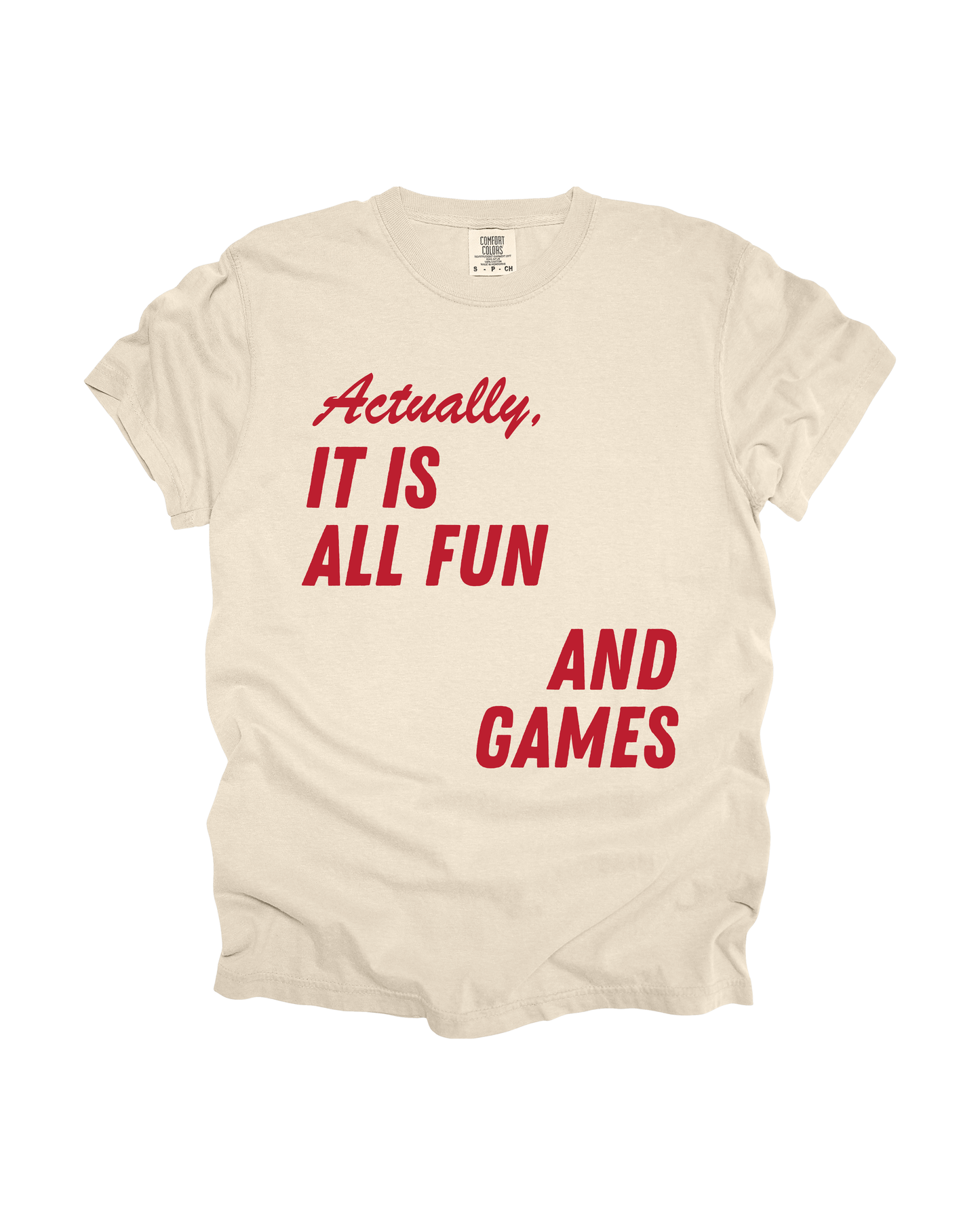 Fun And Games Adult Tee