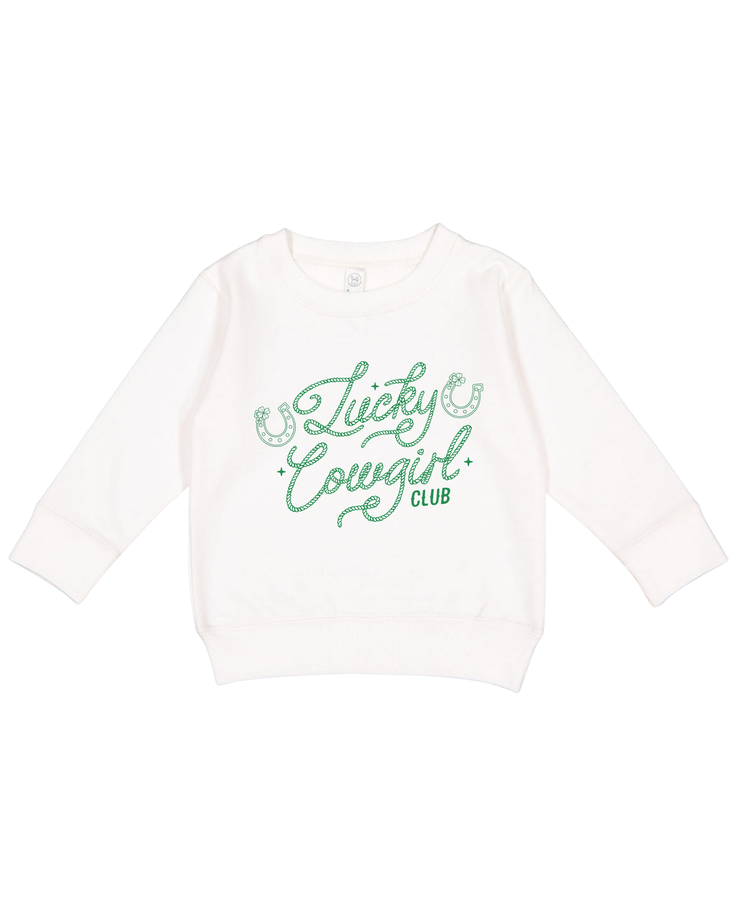 Lucky Cowgirl Club Toddler Sweatshirt
