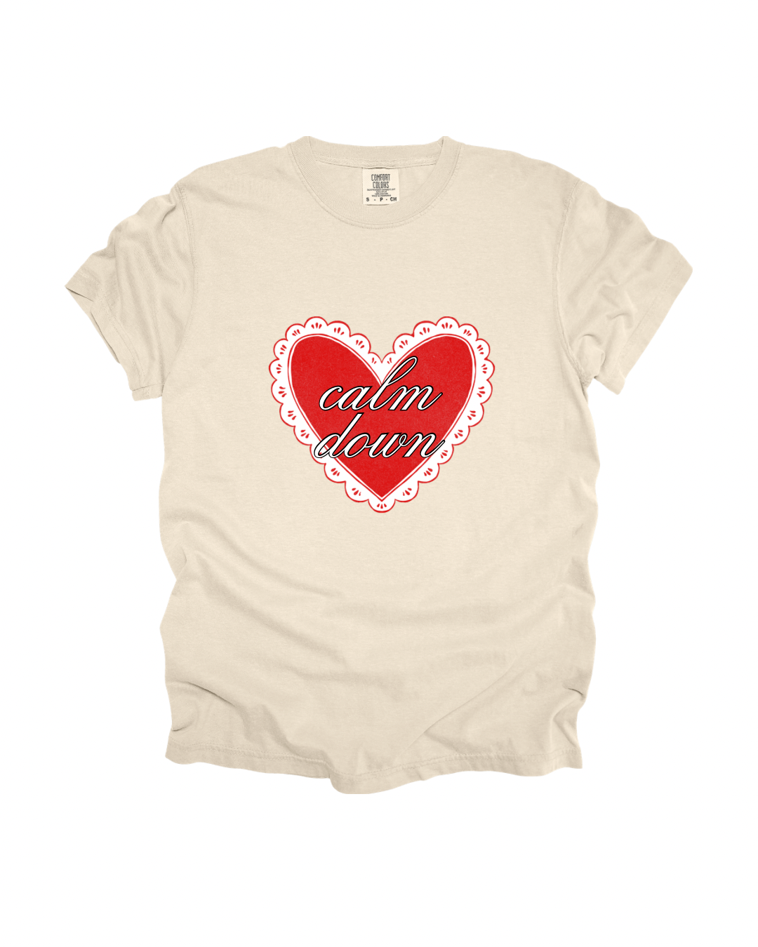 Calm Down Adult Tee