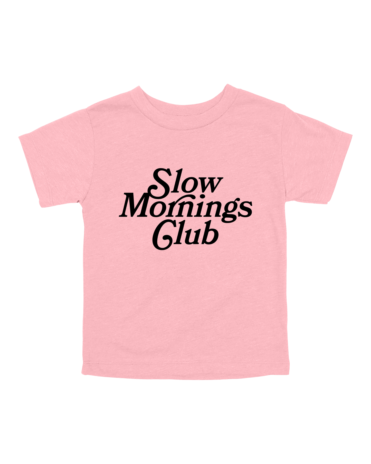 Slow Mornings Club Youth Tee
