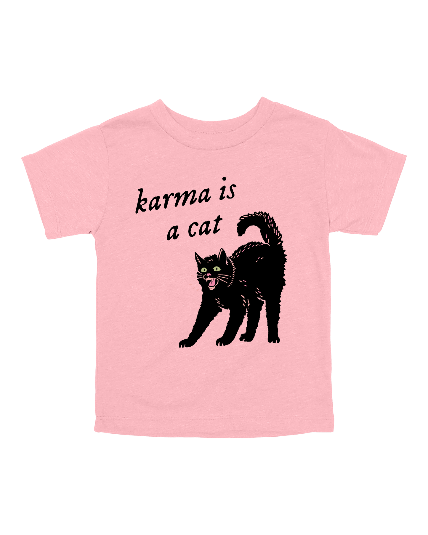 Karma Is A Cat Youth Tee