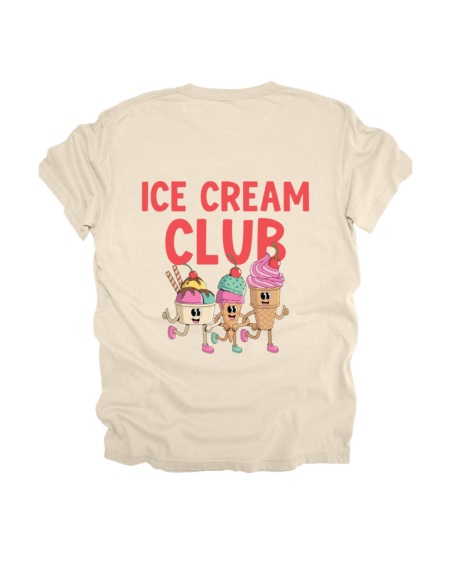 Ice Cream Club Adult Tee