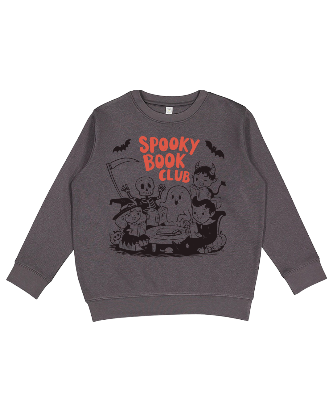 Spooky Book Club Youth Sweatshirt