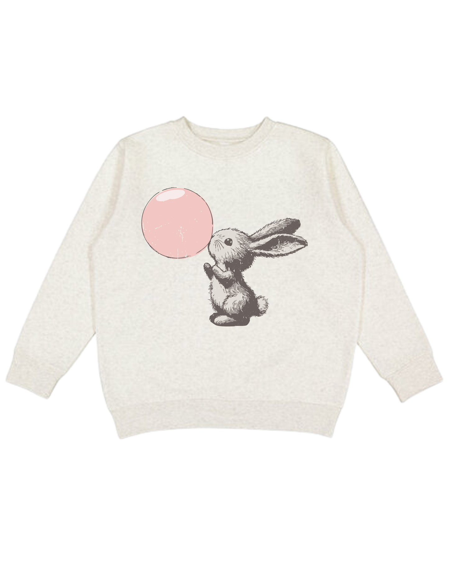 Bubblegum Bunny Youth Sweatshirt