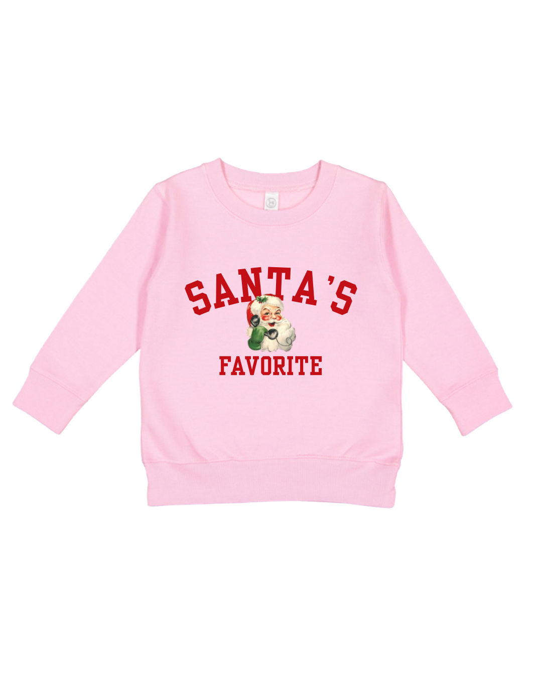 Santa’s Favorite Toddler Sweatshirt