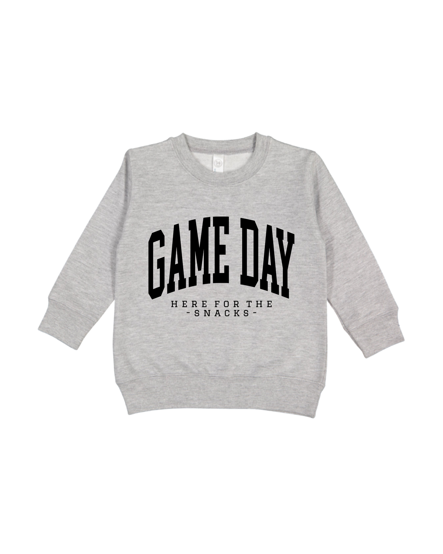 Game Day Snacks Toddler Sweatshirt