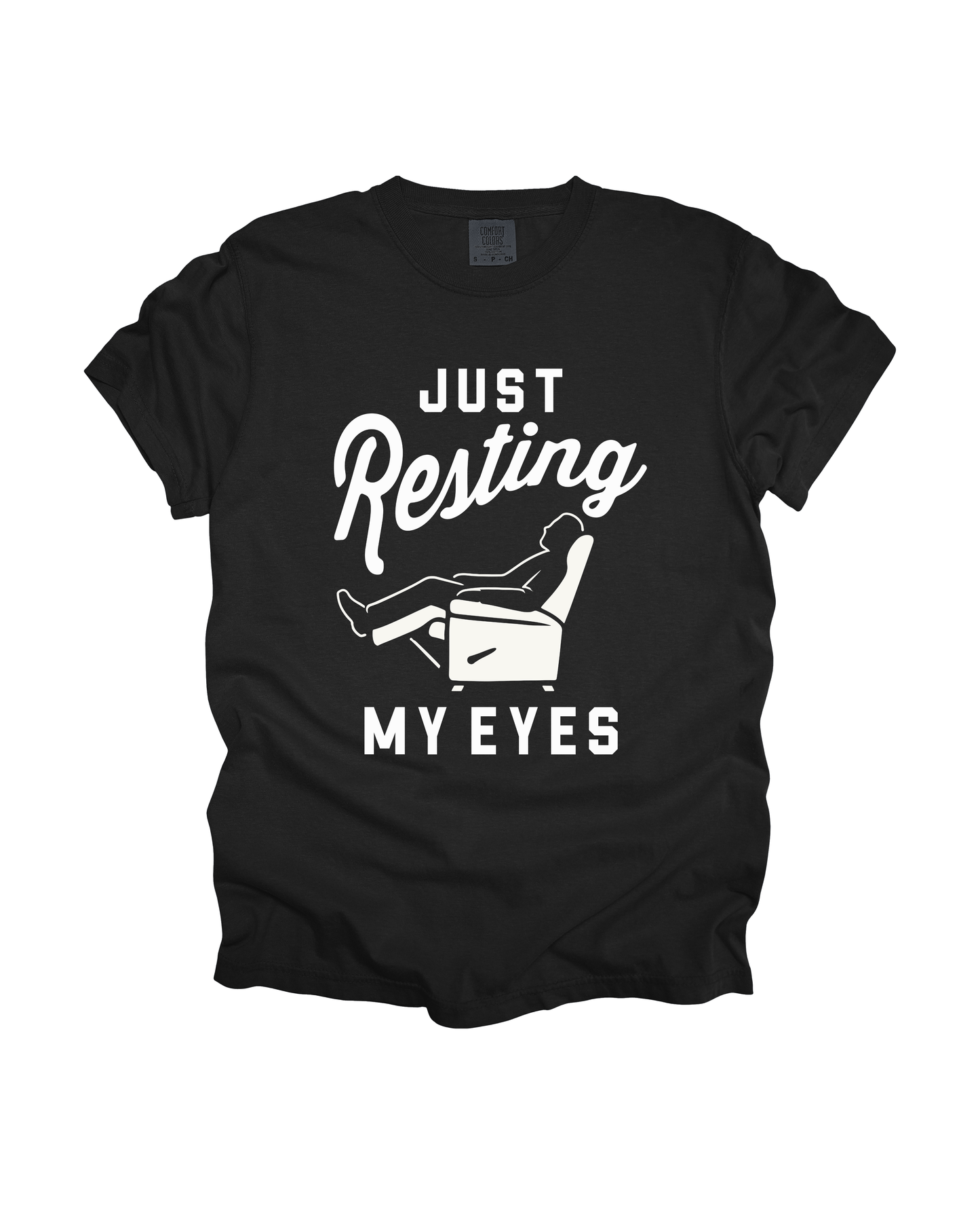 Just Resting My Eyes Adult Tee